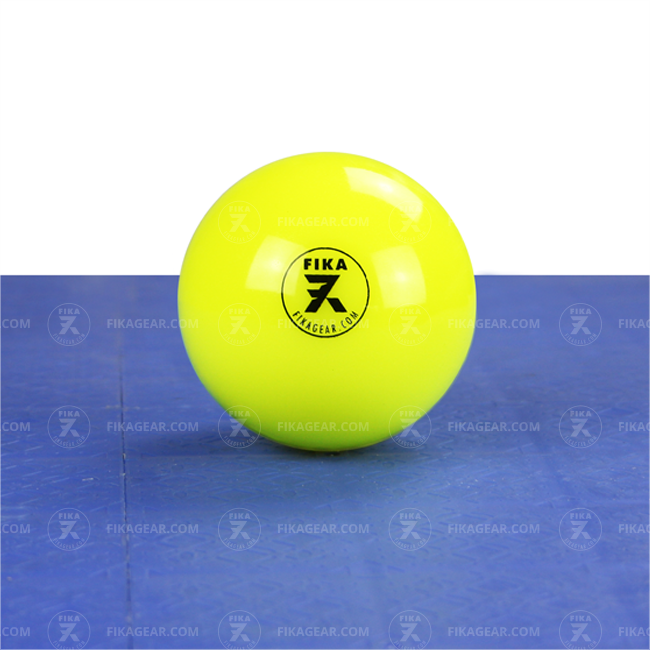 Indoor matchball, yellow and red. Per 6 pieces