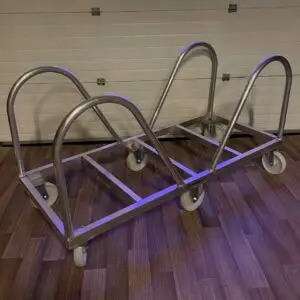 Trolley indoor boarding