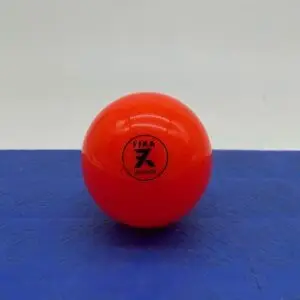Wedstrijdbal Indoor, geel en oranje (per 120 stuks)